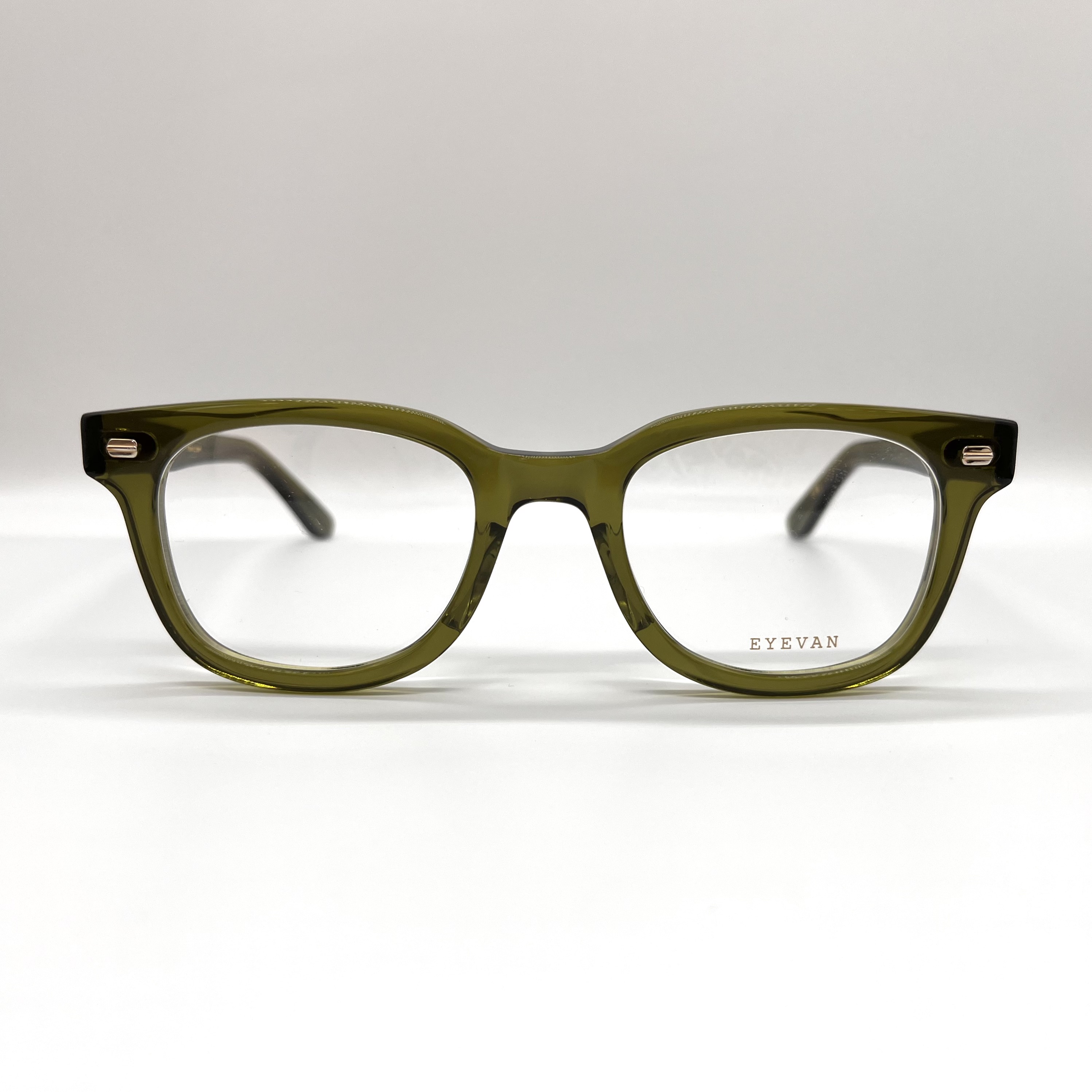 EYEVAN blazer PBK サングラス メガネ EYEVAN / BLAZER / PBK ピアノブラック ウェリントン フレーム